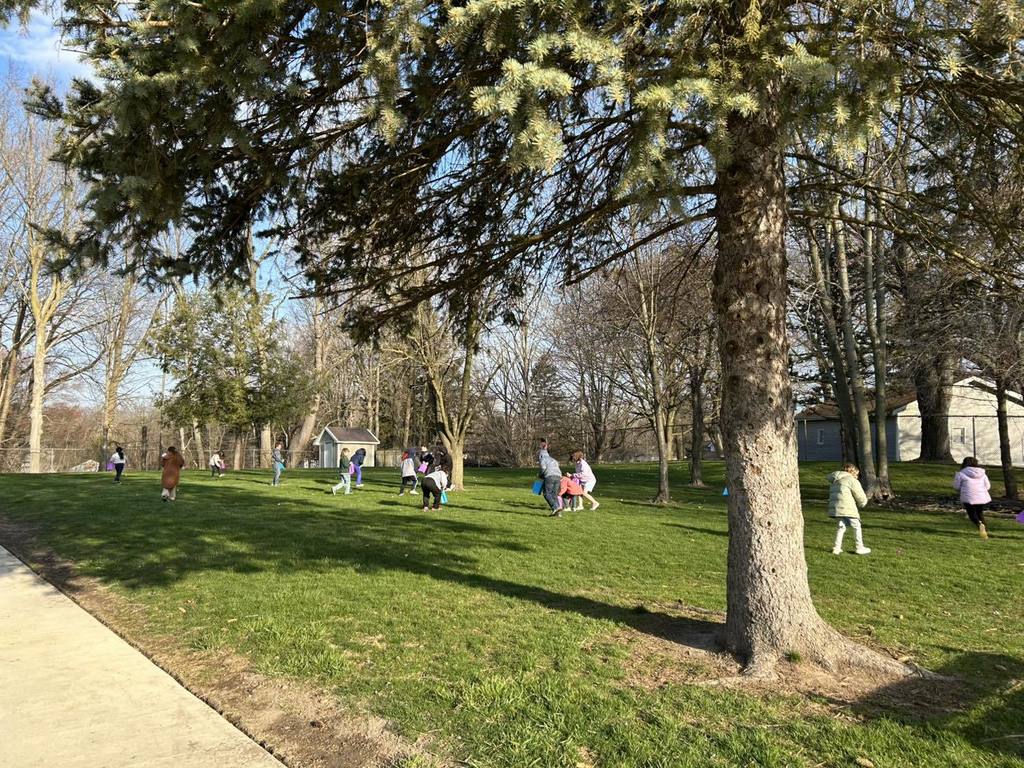 Southeastern Elementary PTO Easter egg hunt