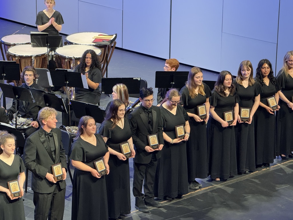 Hastings High School spring band concert.