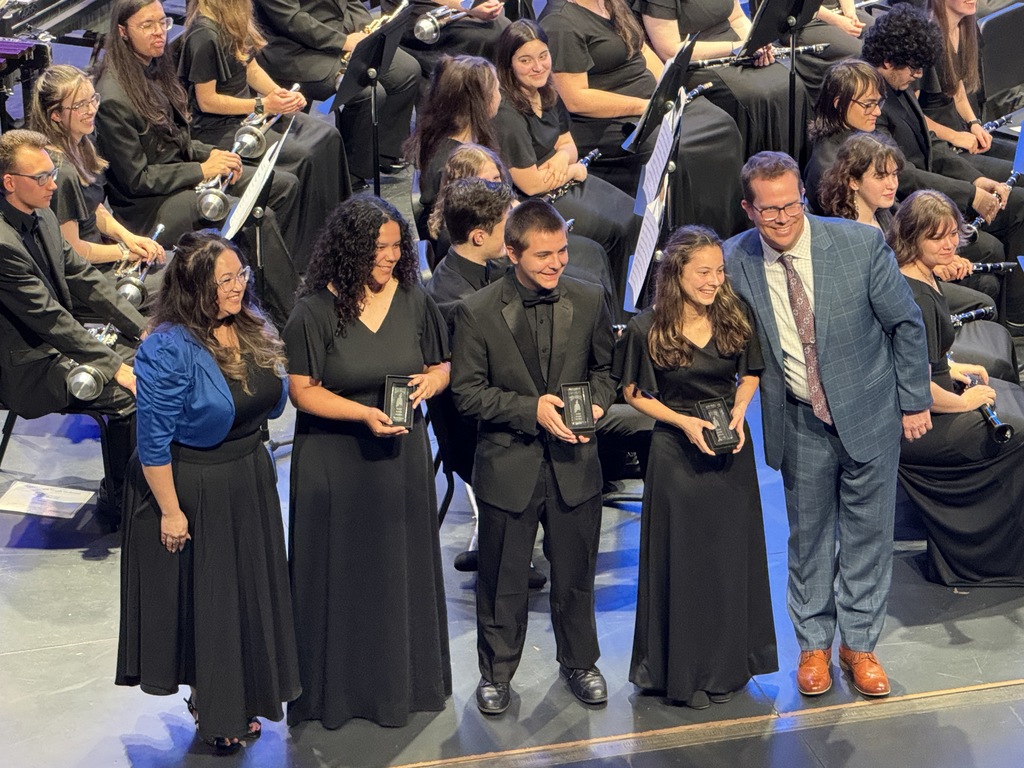 Hastings High School spring band concert.