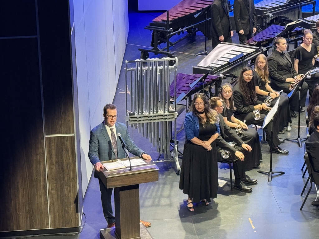 Hastings High School spring band concert.