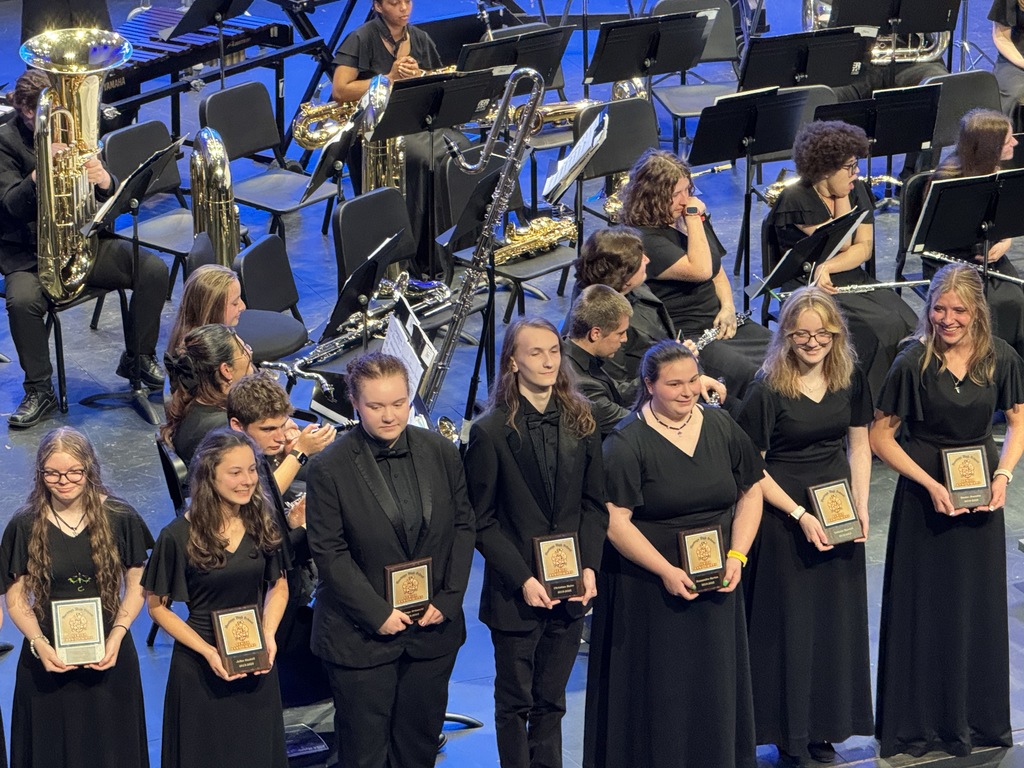 Hastings High School spring band concert.
