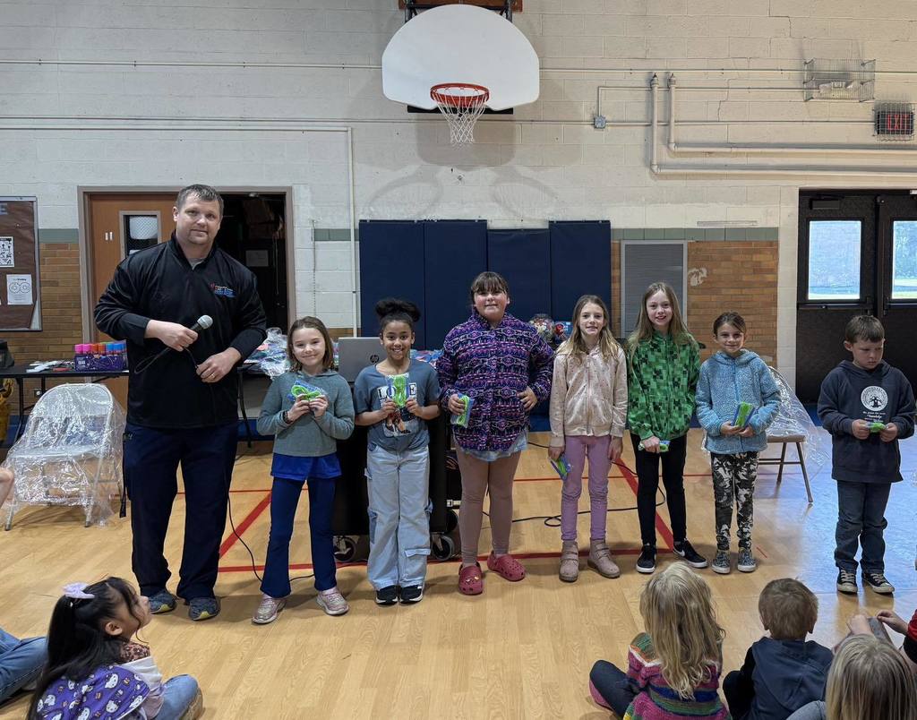 American Heart Challenge assembly at Southeastern Elementary