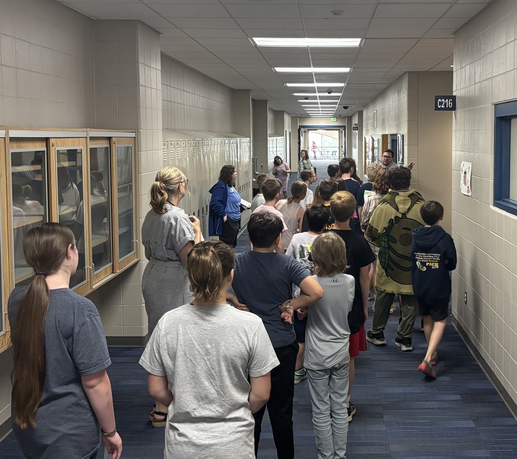 Fifth graders visit Hastings Middle School