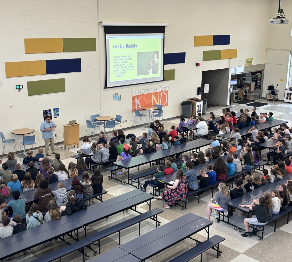 Fifth graders visit Hastings Middle School