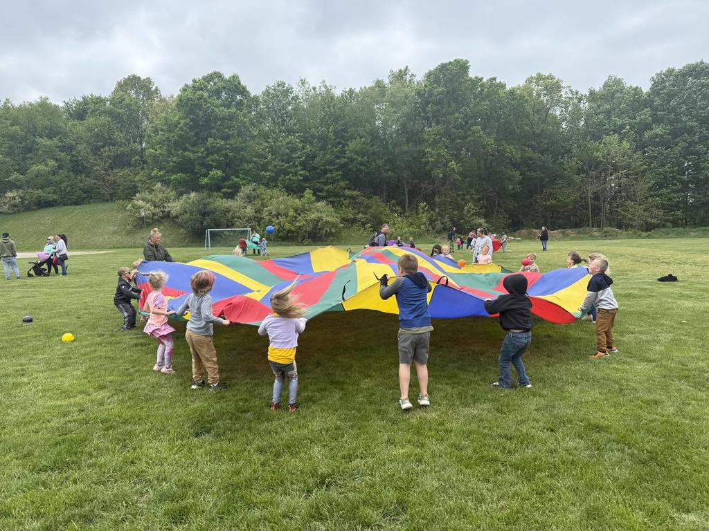Southeastern Elementary field day activities.