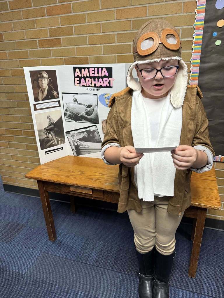 Southeastern Elementary wax museum night