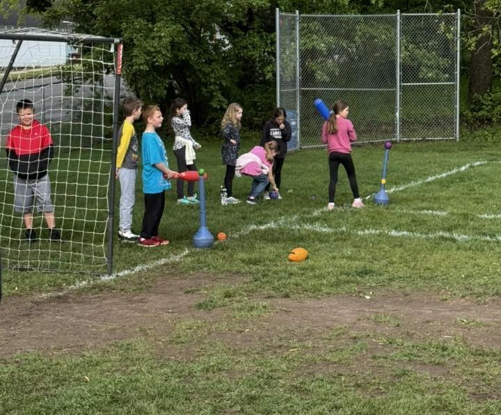 Field Day at Northeastern Elementary, featuring a variety of activities.