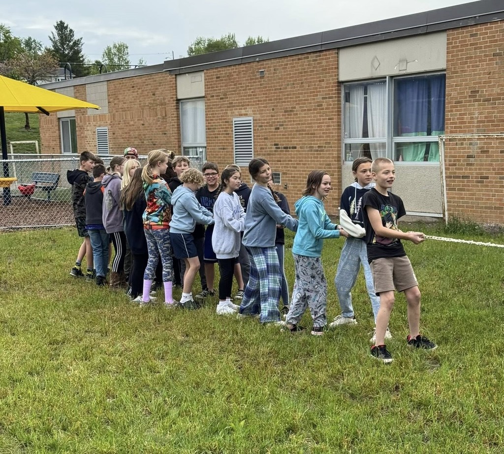Field Day at Northeastern Elementary, featuring a variety of activities.