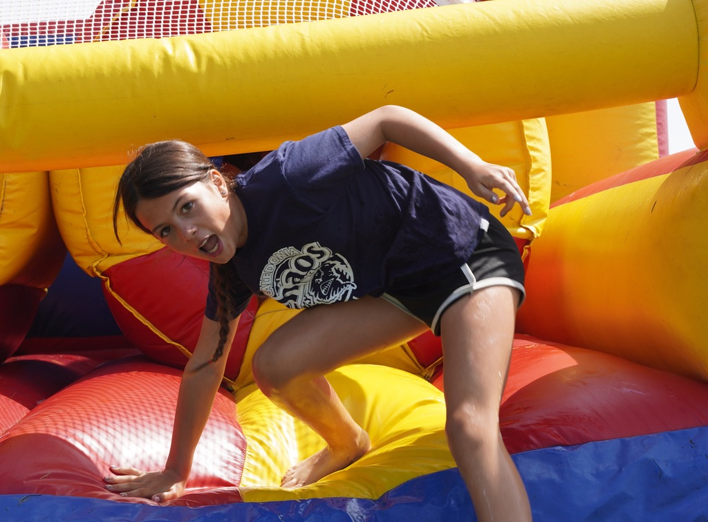 Northeastern Elementary's Rock-n-Run Slip and Slide Party