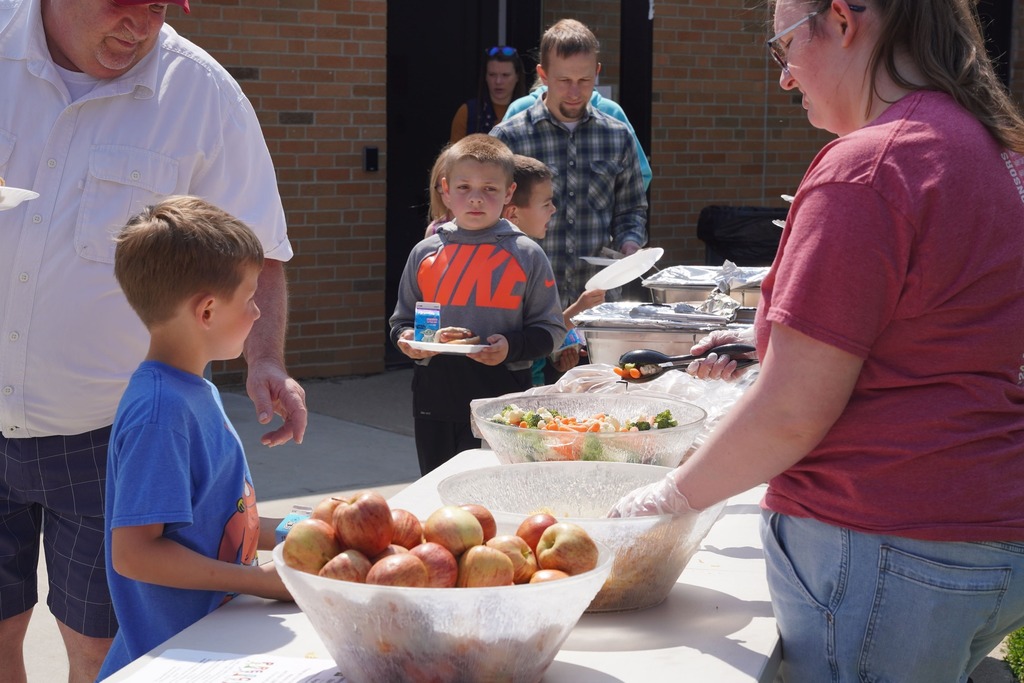 Northeastern Elementary's spring picnic.