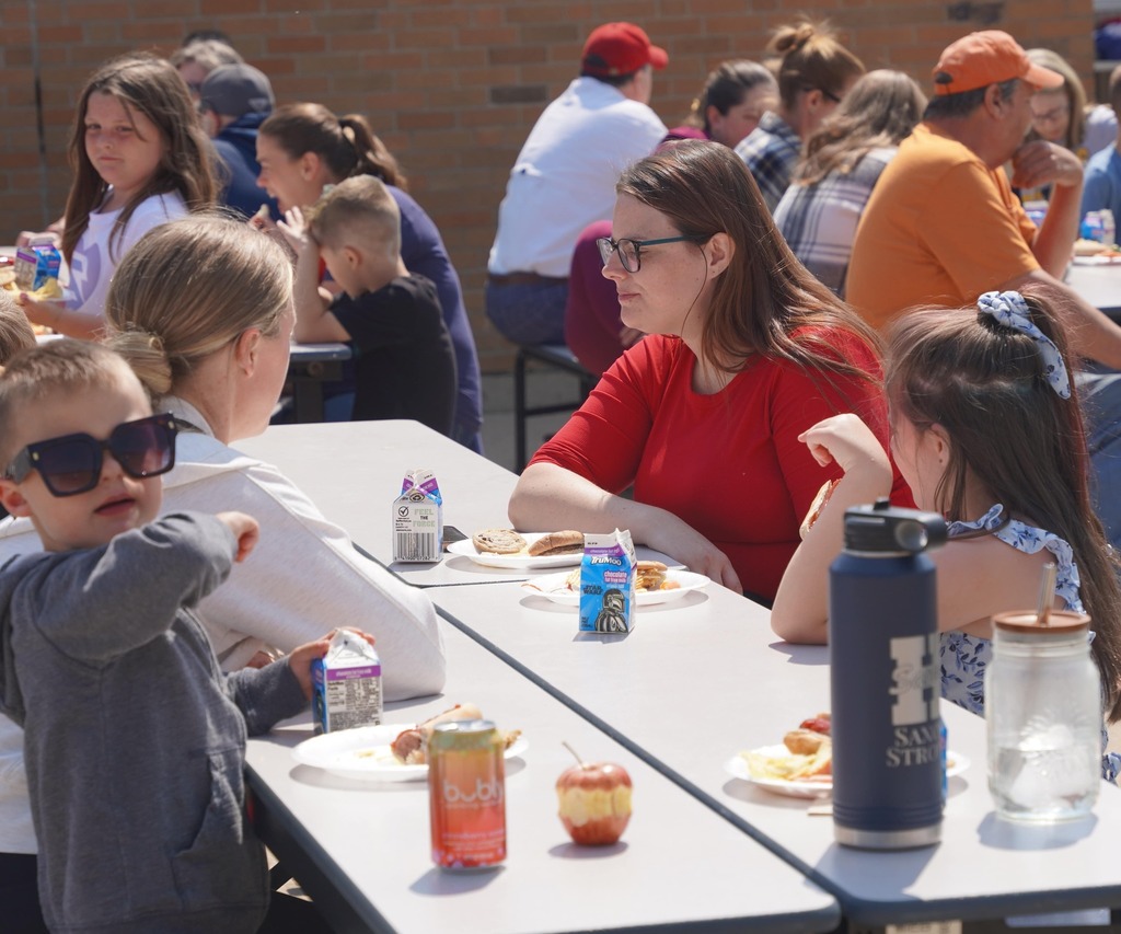 Northeastern Elementary's spring picnic.