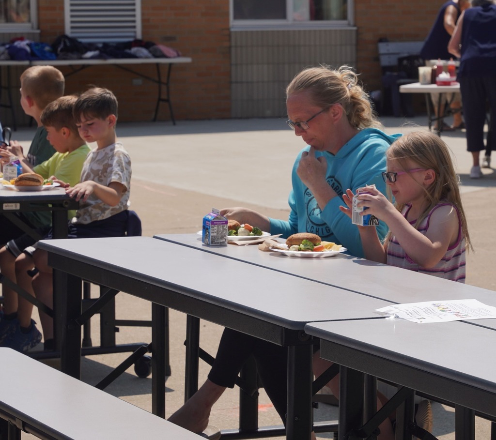 Northeastern Elementary's spring picnic.