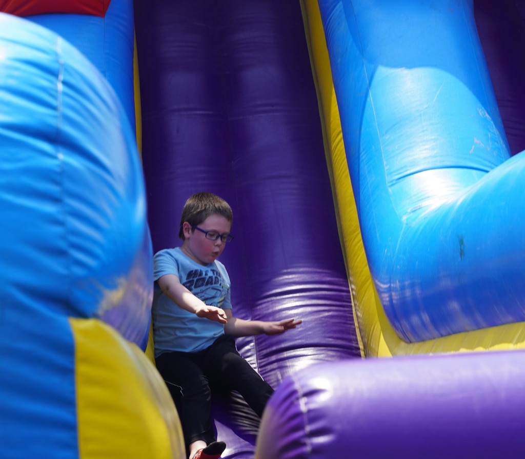 Southeastern Elementary's end-of-year party festivities.