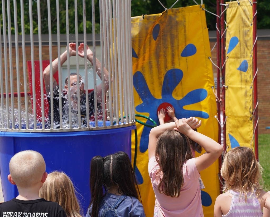 Southeastern Elementary's end-of-year party festivities.
