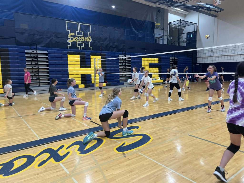 Hastings volleyball summer training