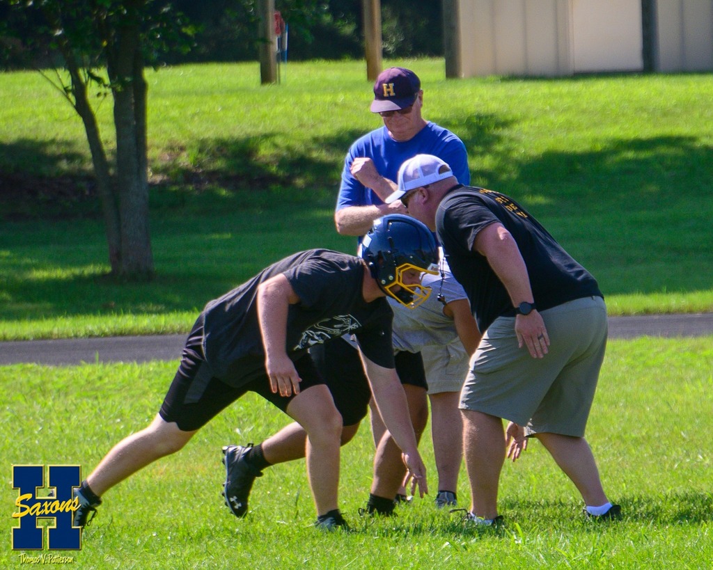 Hastings Saxons at a summer team building camp.