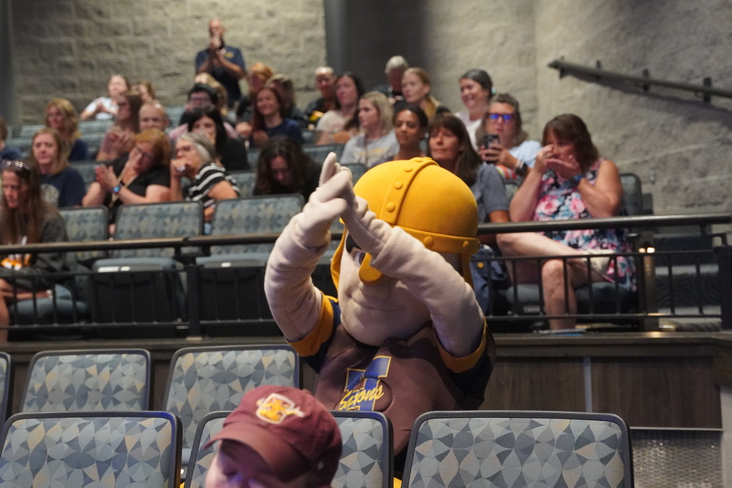Staff welcome back assembly highlights