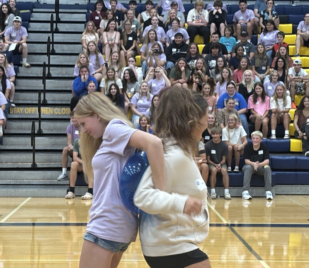 Sights from Hastings High School freshmen orientation