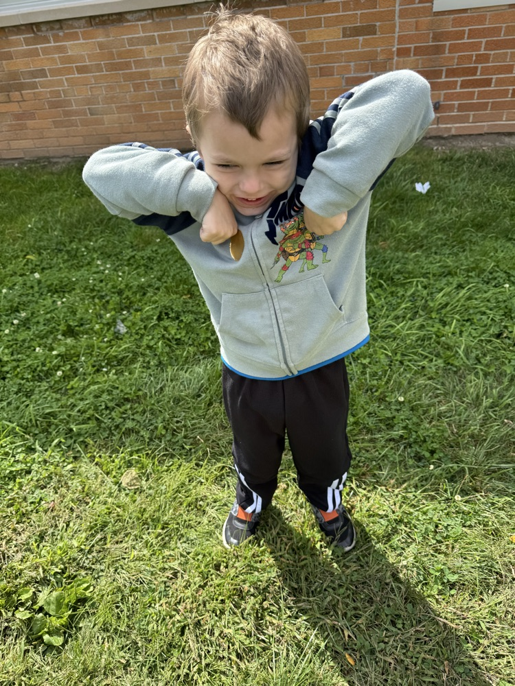 outside