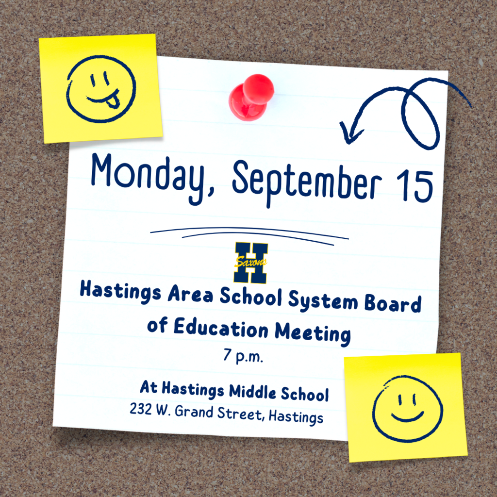 HASS School Board meeting graphic