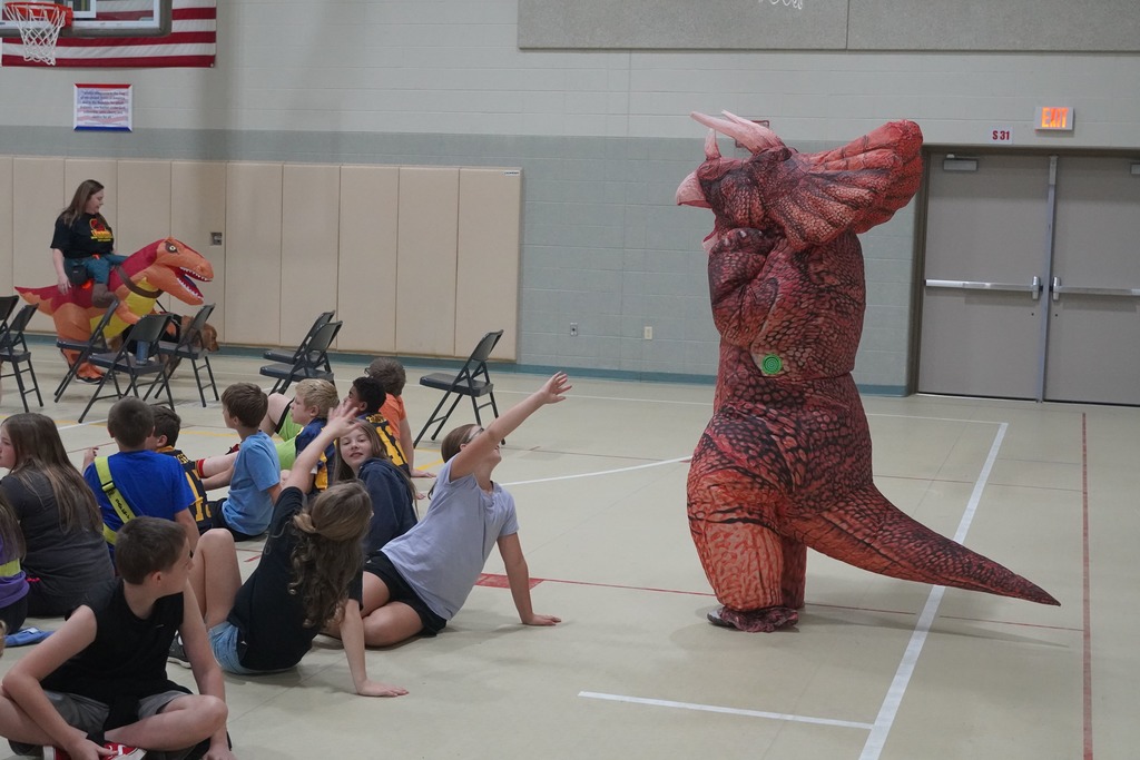 Dollars for Dino assembly at Star Elementary