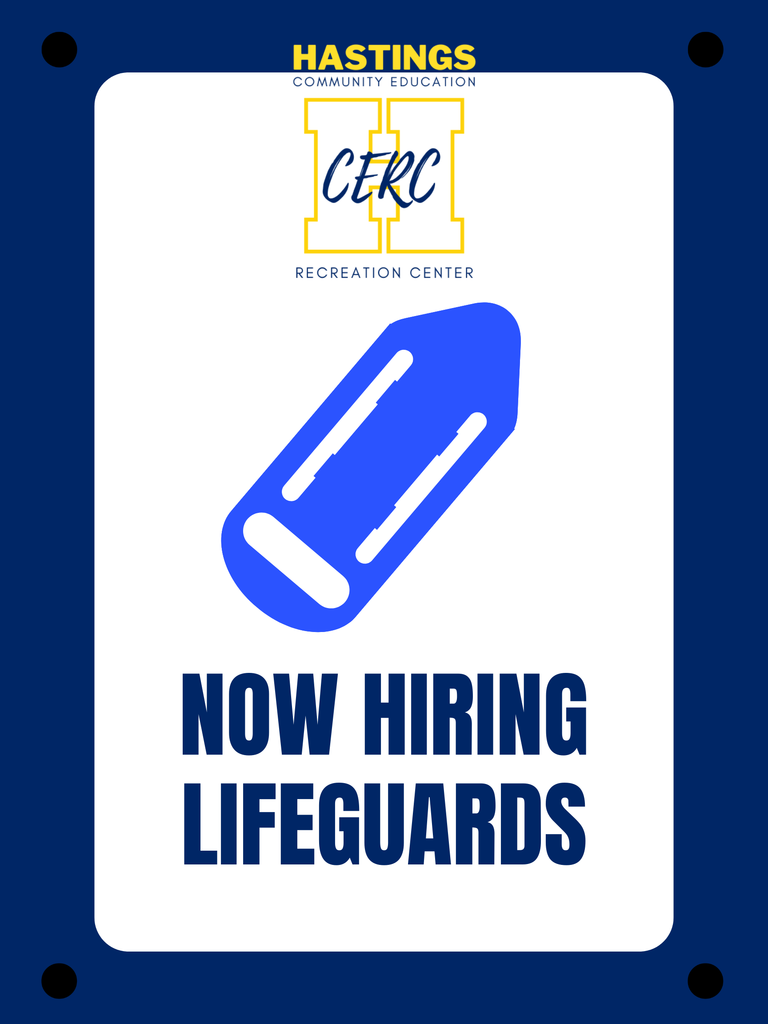 CERC - HIRING LIFEGUARDS