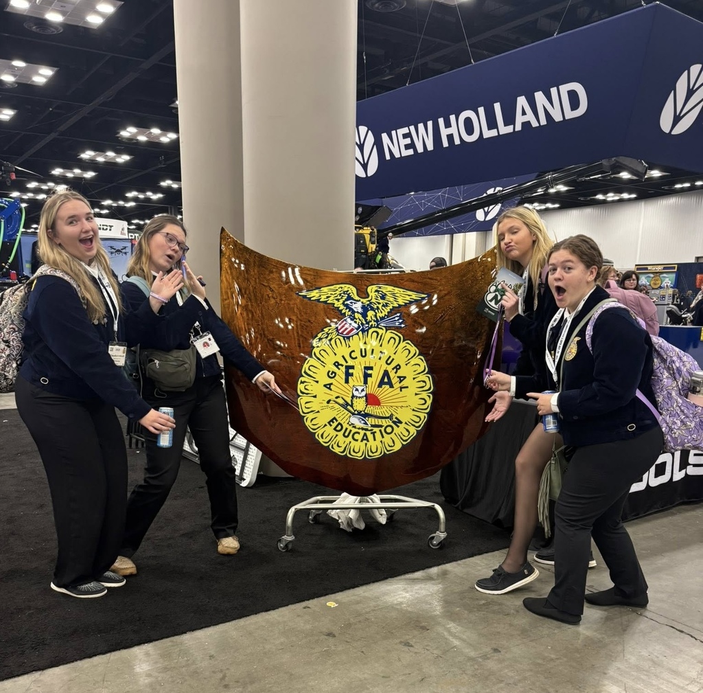 Hastings High School students at the FFA National Meet
