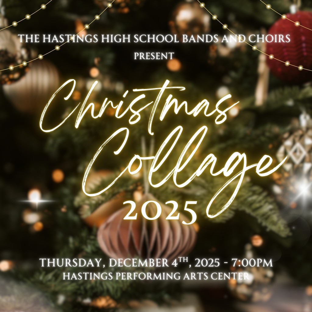 Christmas Collage show flier