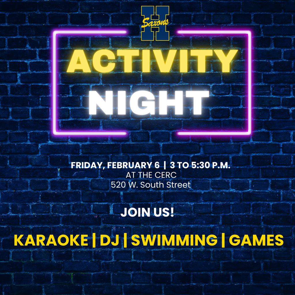 HMS - ACTIVITY NIGHT