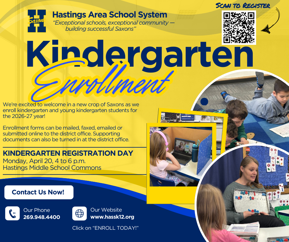 HASS - KINDERGARTEN ENROLLMENT 2025-26