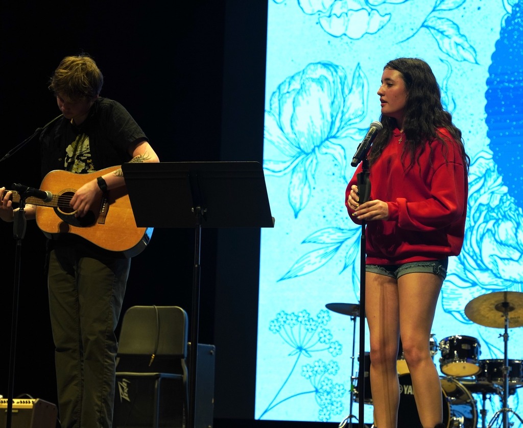 students perform at the Follies concert