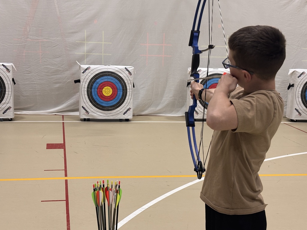 highlights from star elementary's 4th and 5th grade archery lesson