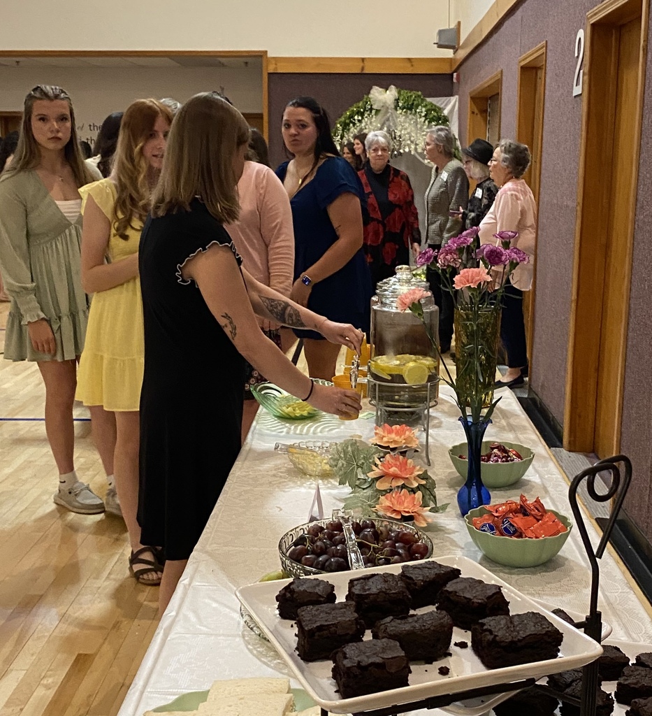 Senior tea scenes