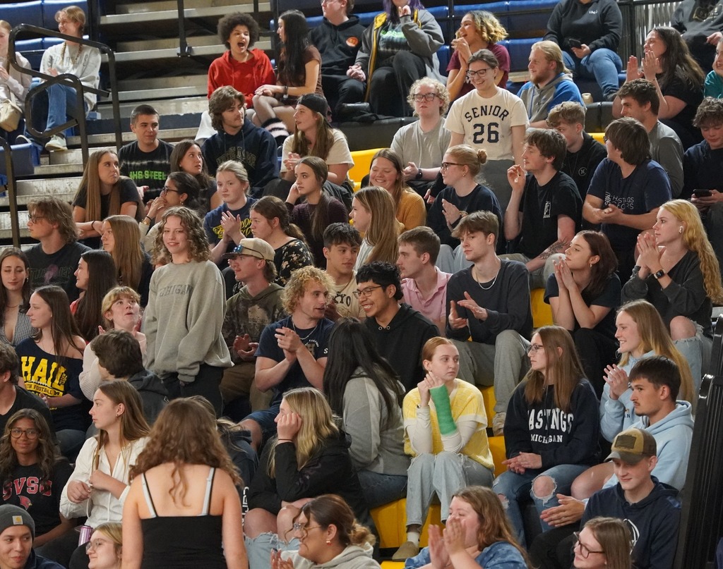 high school assembly scenes