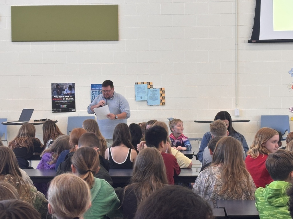 Fifth graders walk the halls of Hastings Middle School