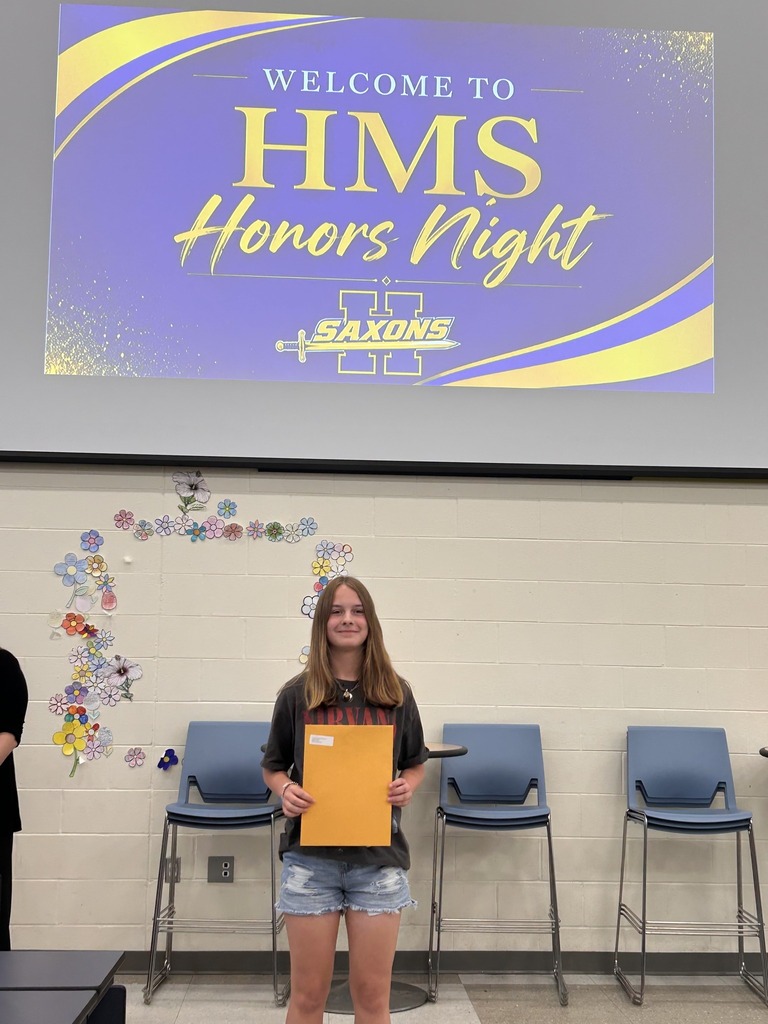 Scenes from the HMS honors night