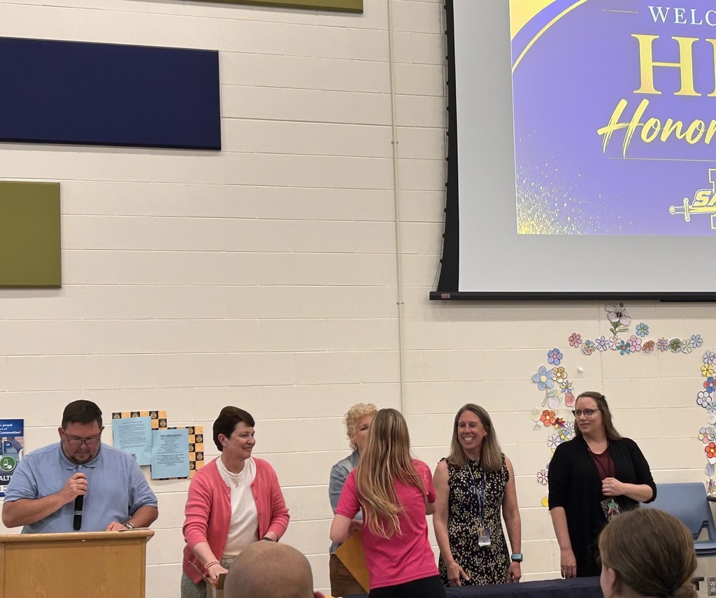 Scenes from the HMS honors night