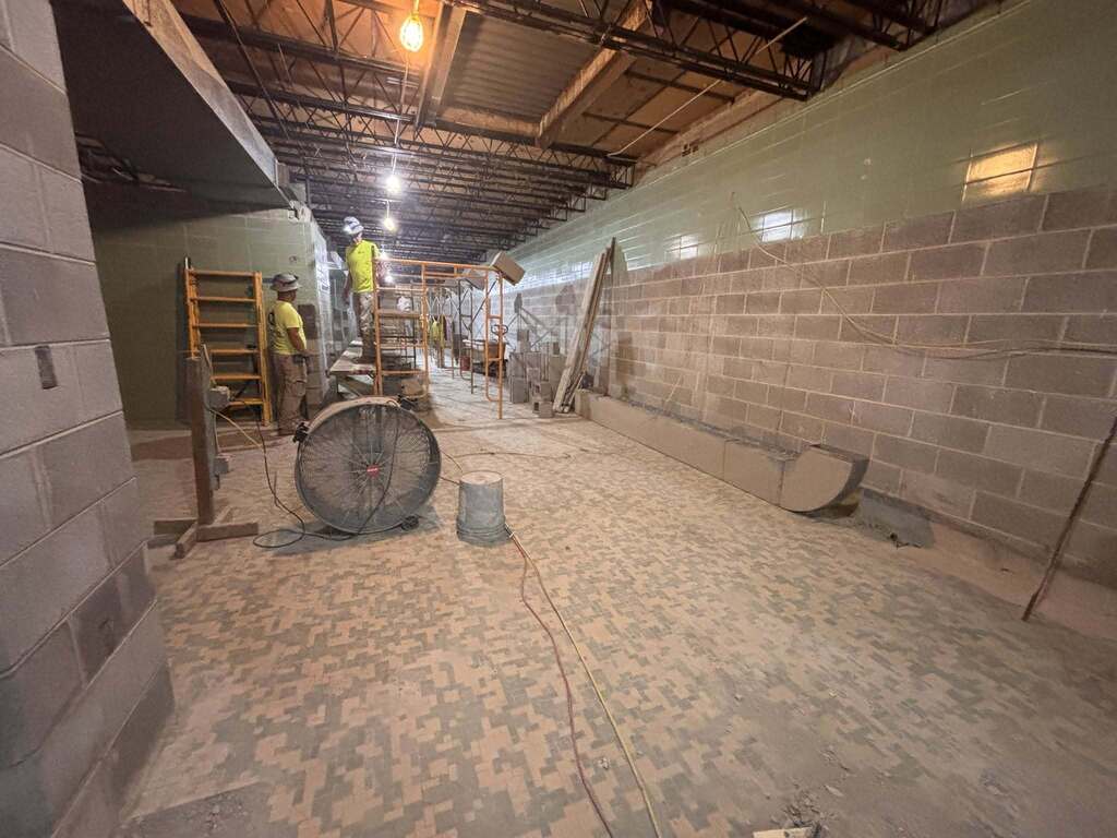 Photos of sites that are under construction