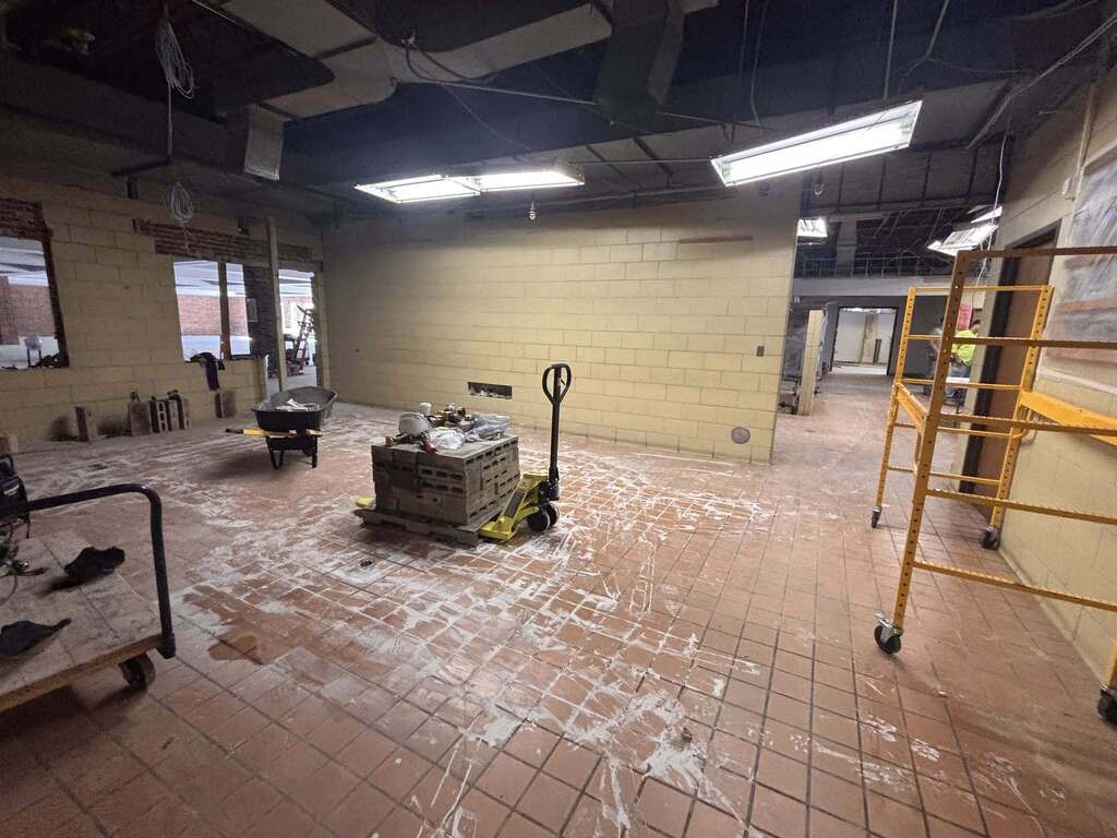 Photos of sites that are under construction