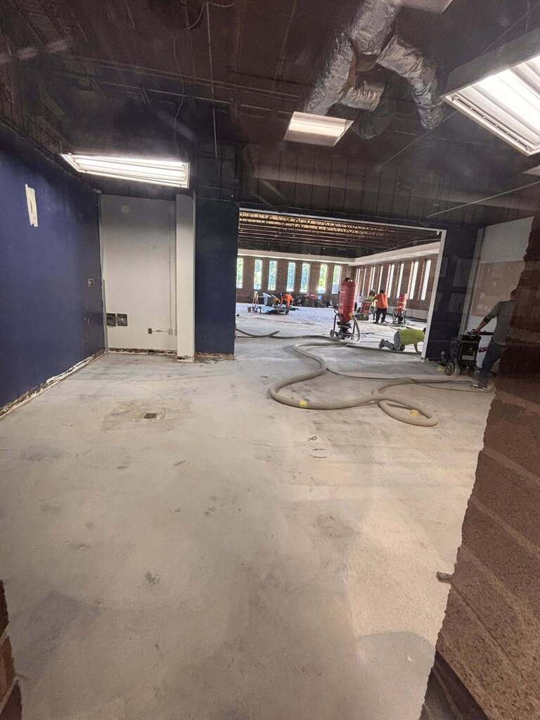 Photos of sites that are under construction