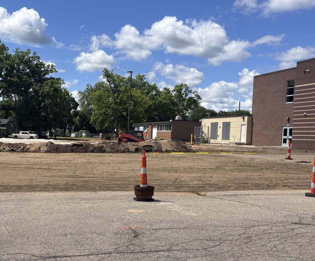 Photos of sites that are under construction