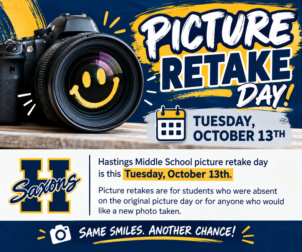 Picture Retake Day Reminder!
