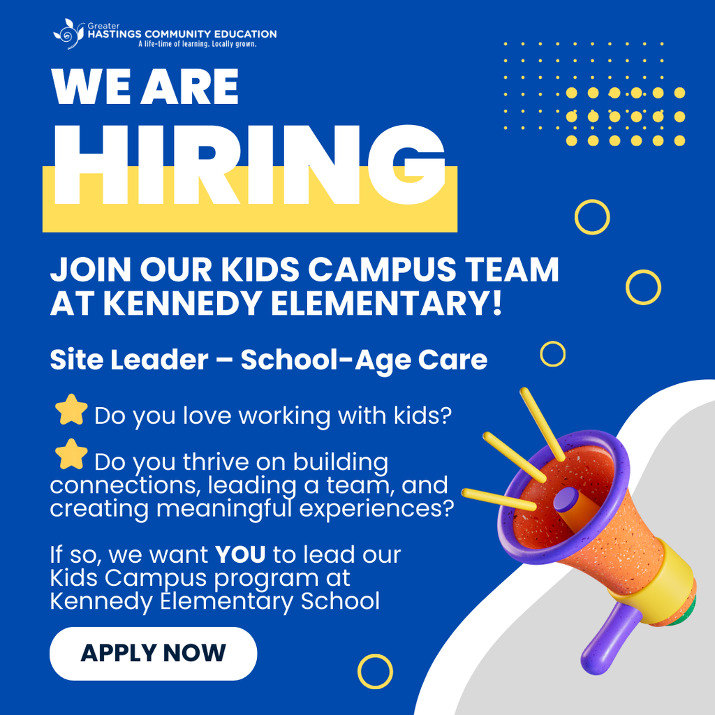 Now hiring