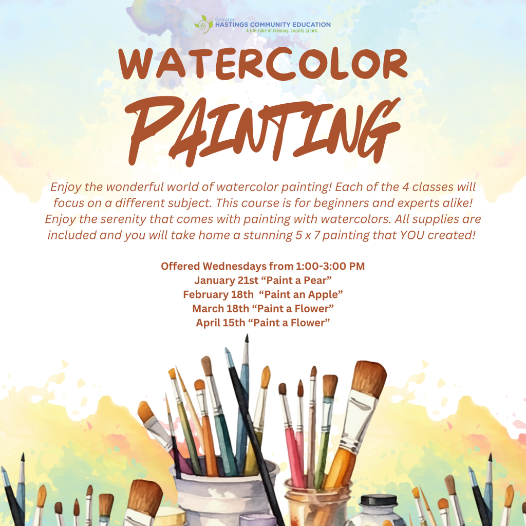 Watercolor painting class