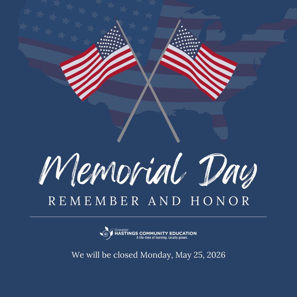 Memorial Day Closed