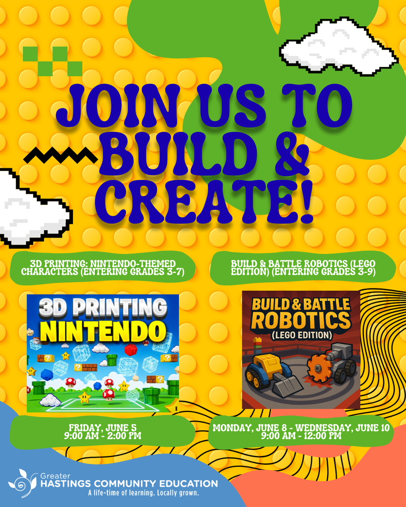 Join us to build and create