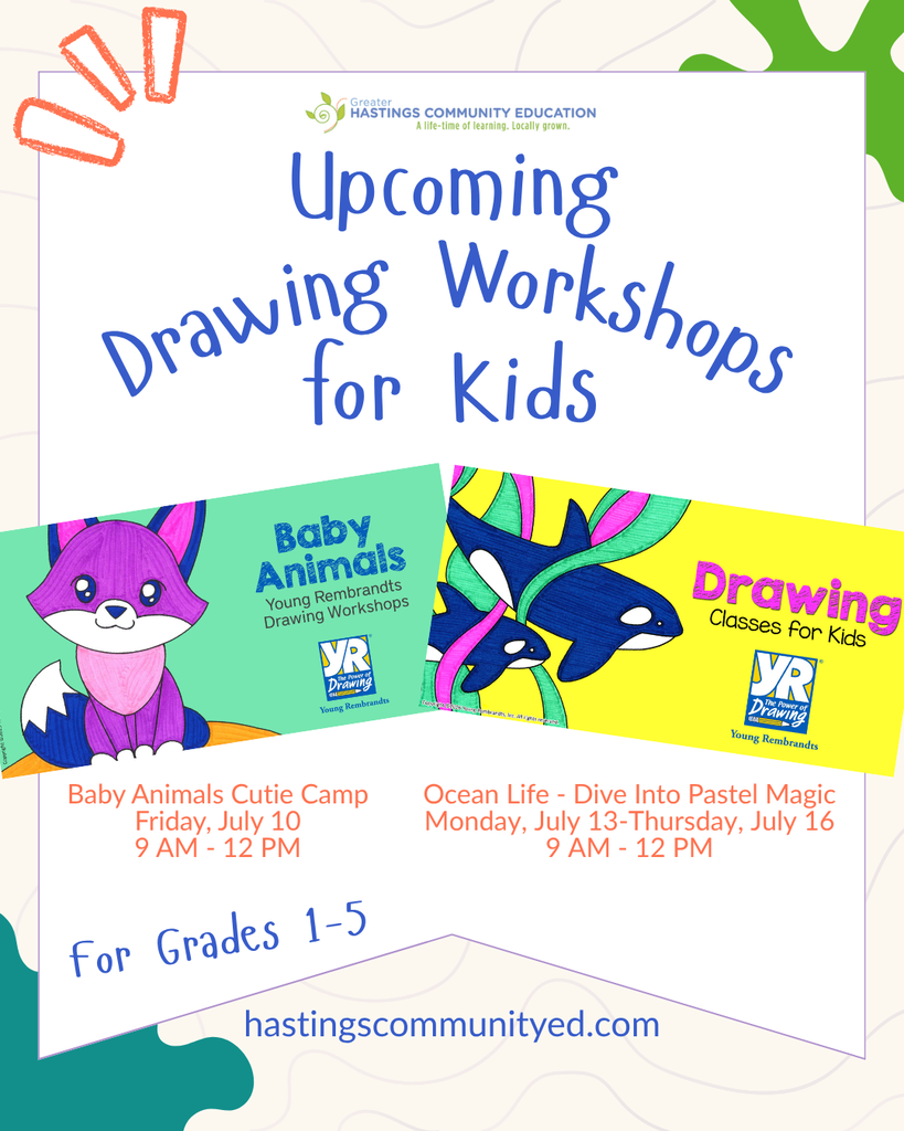 Drawing workshops