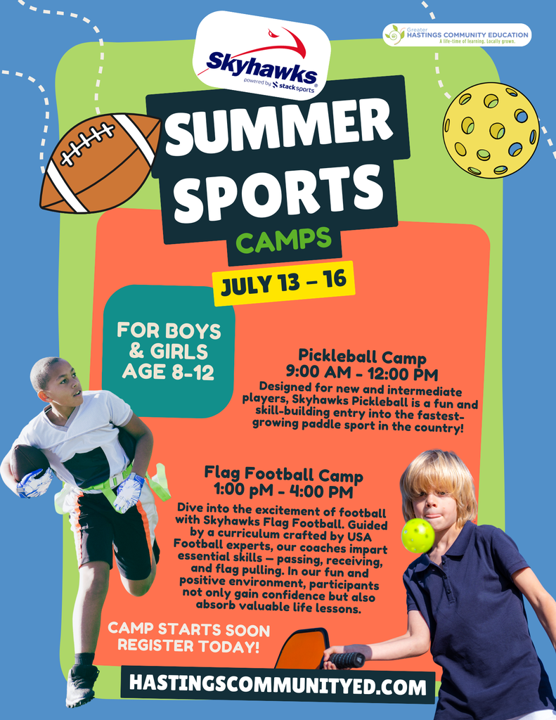 Skyhawks July Camps