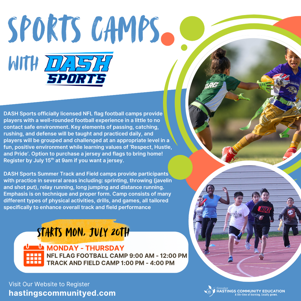 Flag football and Track
