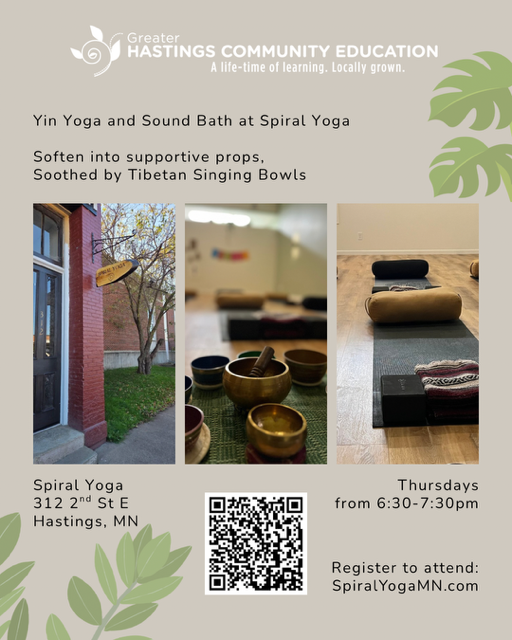 Yin Yoga and Sound Bath